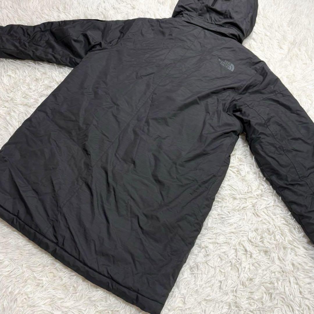 loose silhouette nylon mountain parker / black（ルーズ