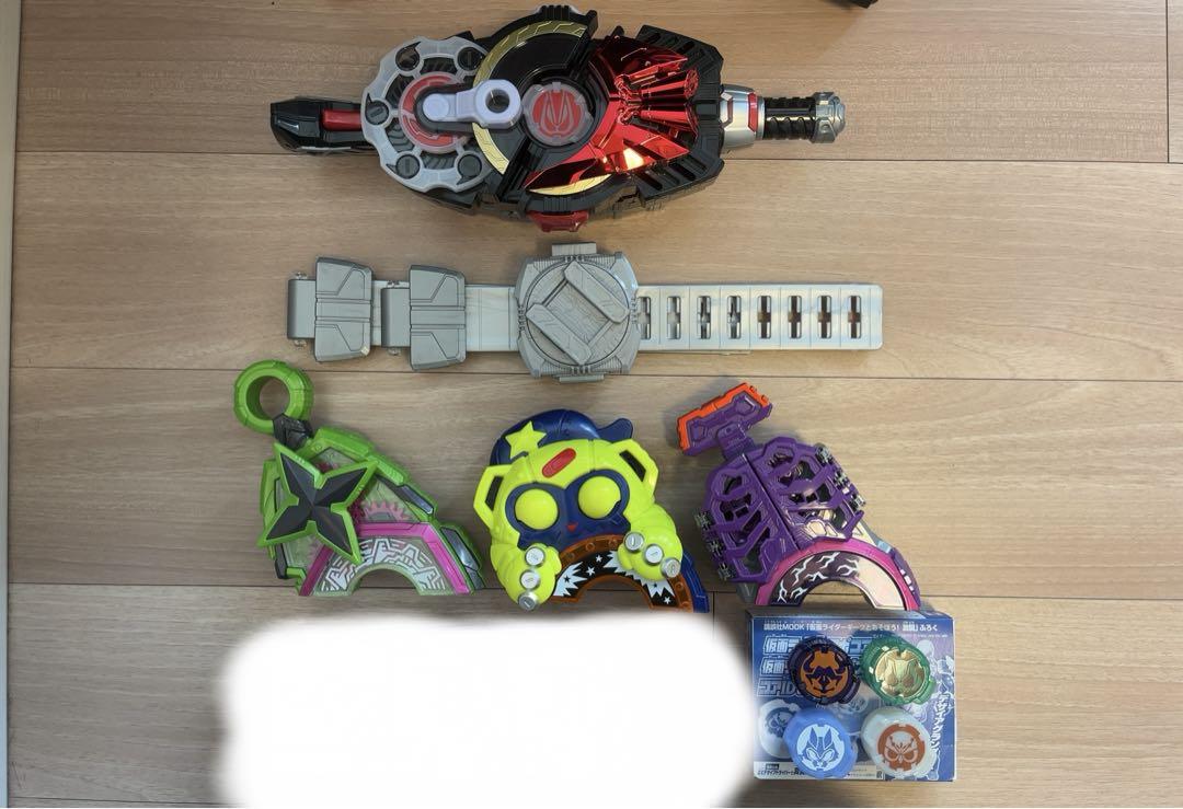仮面ライダーギーツ　ライドルベース　レイズバックル　IDコア　まとめ売り