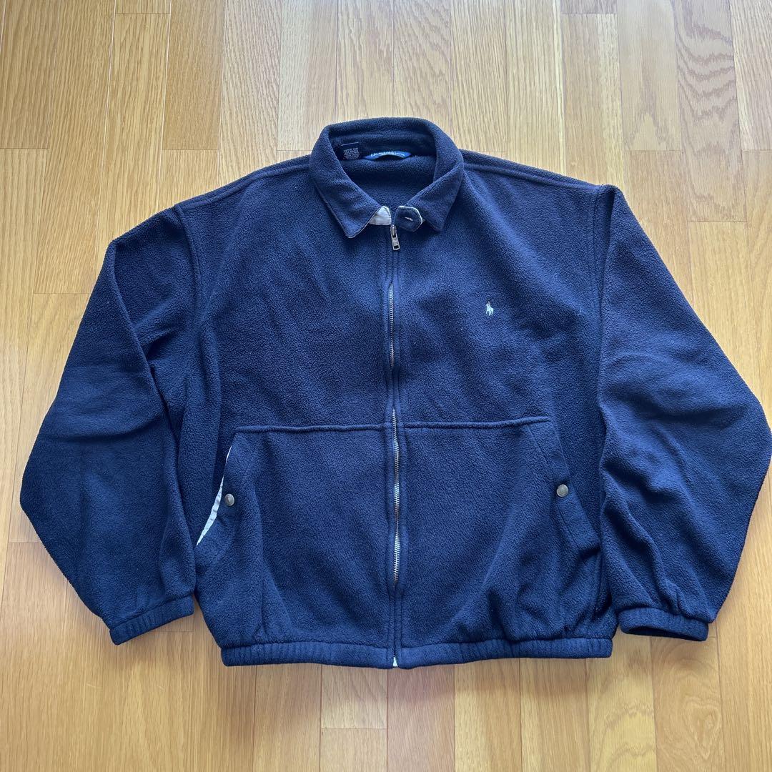 Polo by Ralph Lauren ブラックフリースジャケット