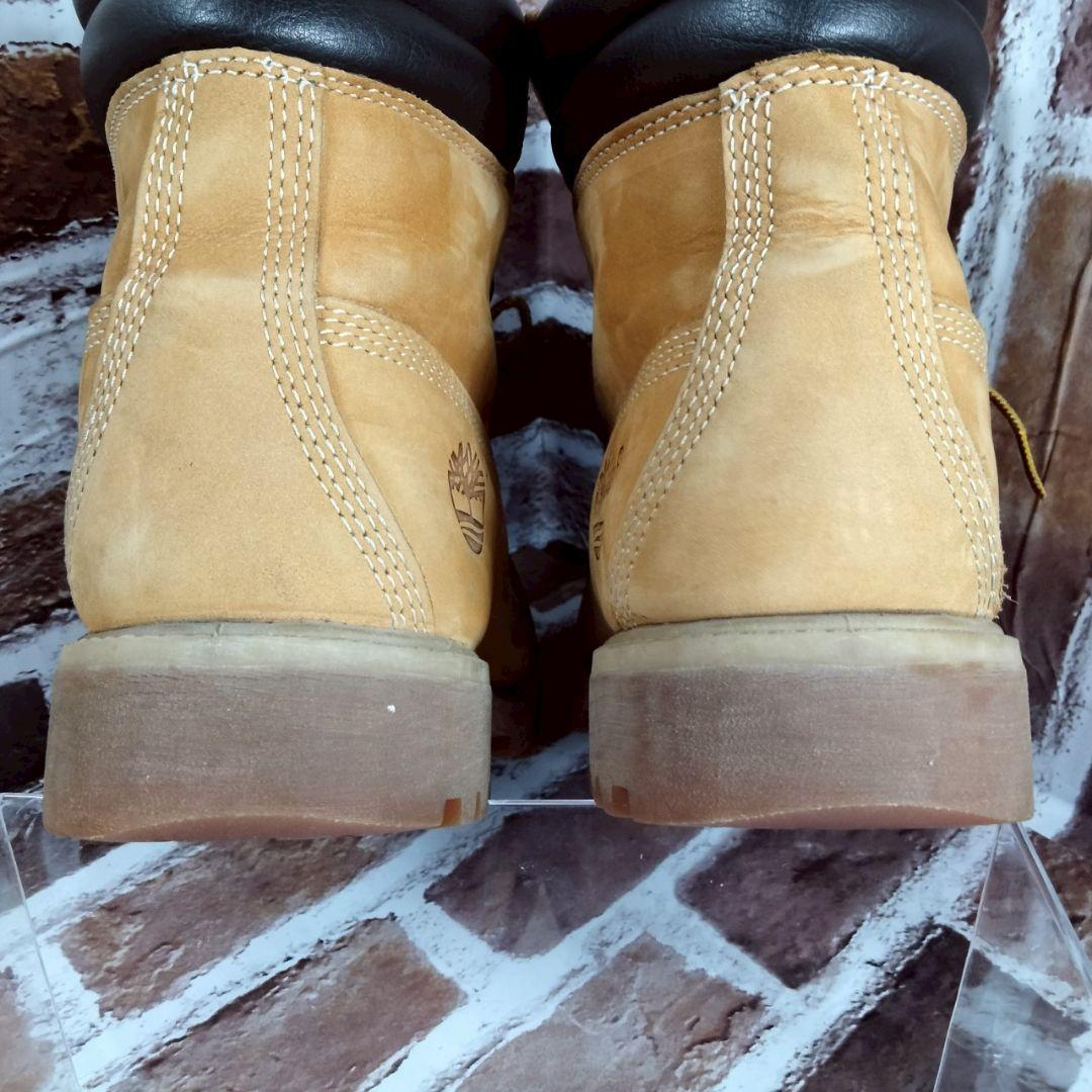 Timberland （26.5）ヌバックイエローブーツ　73540