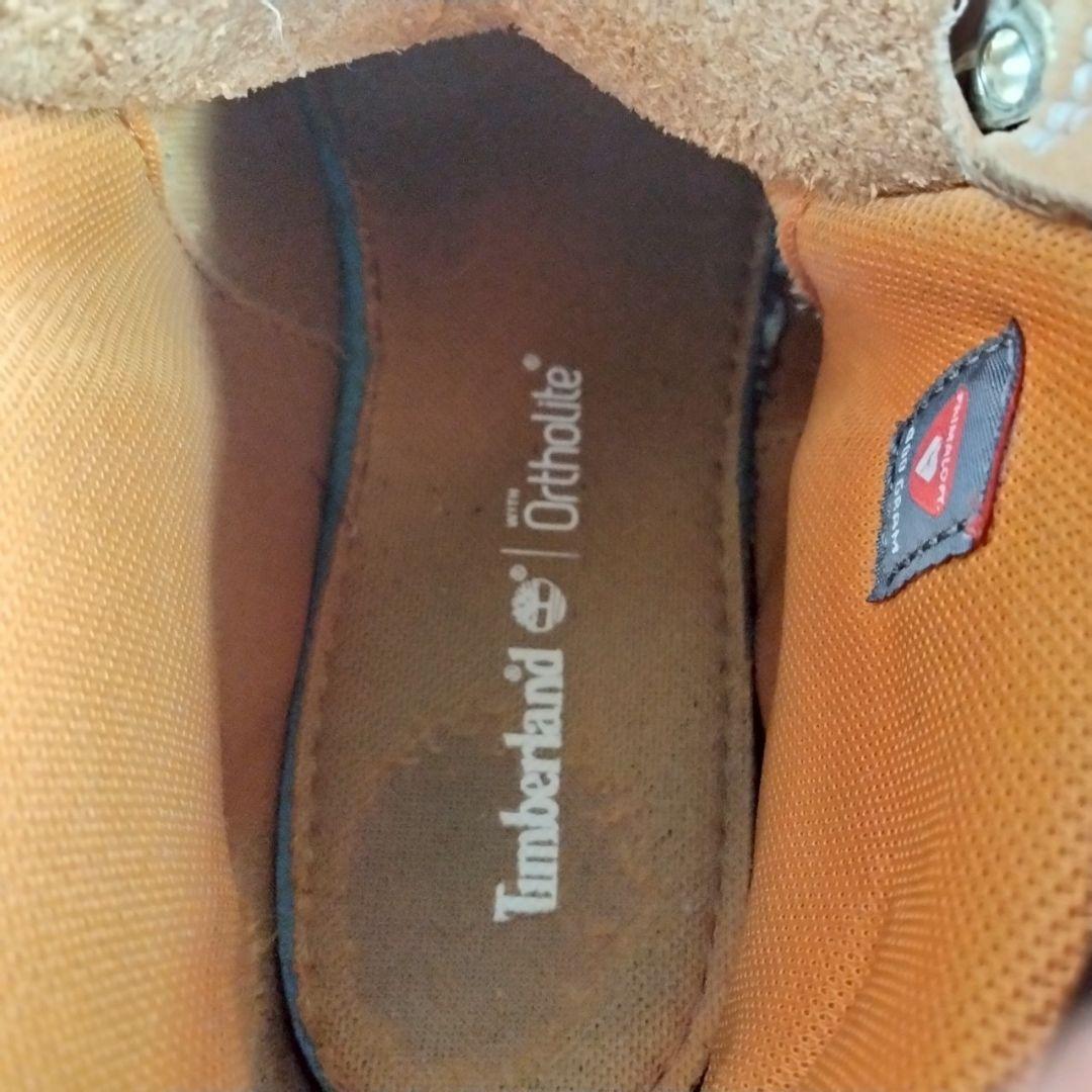 Timberland （26.5）ヌバックイエローブーツ　73540