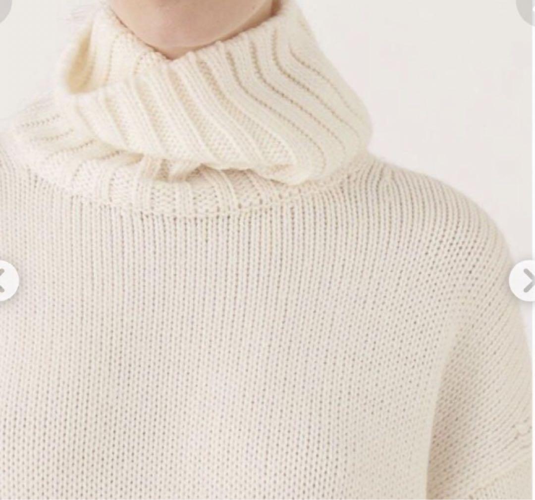 GALERIE VIE❣️2022年新作❣️ファインウールハイネックプル