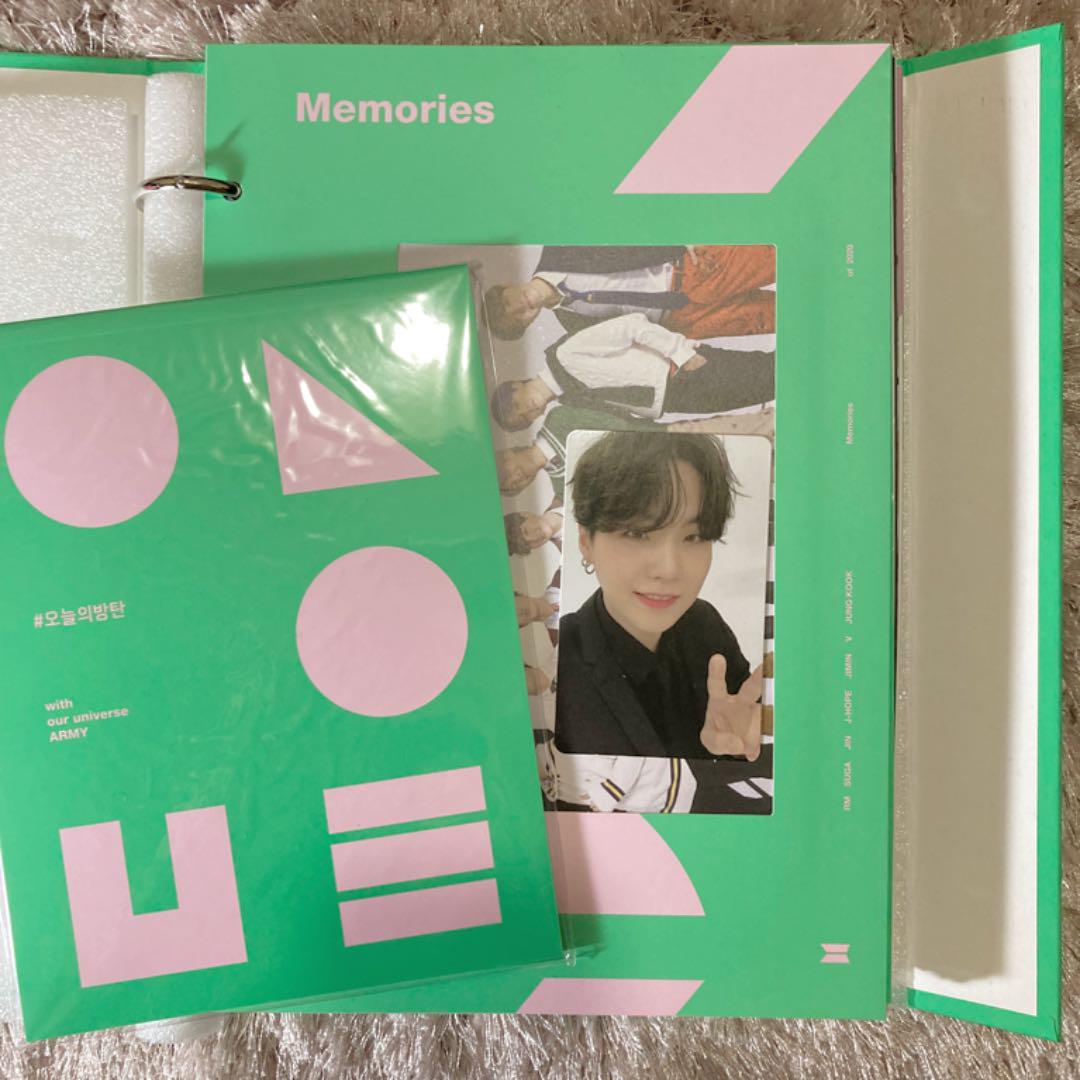 BTS memories2020 DVD 抜けなし トレカSUGA