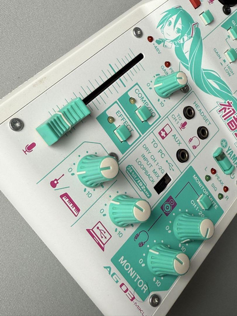 YAMAHA AG03-MIKU オーディオインターフェース