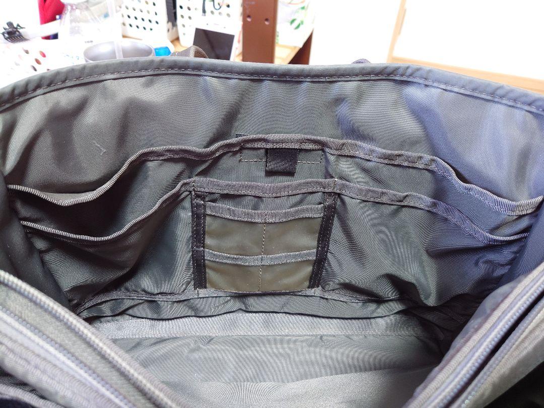 PORTER ダークグレー トートバッグ　ポケット多数
