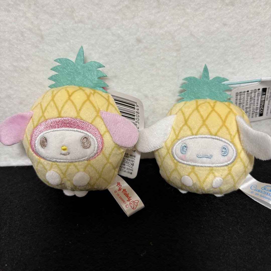 サンリオキャラクターズ　フルーツ着ぐるみマスコット　まとめ売り サンリオキャラクターズ フルーツきぐるみマスコット～パイン