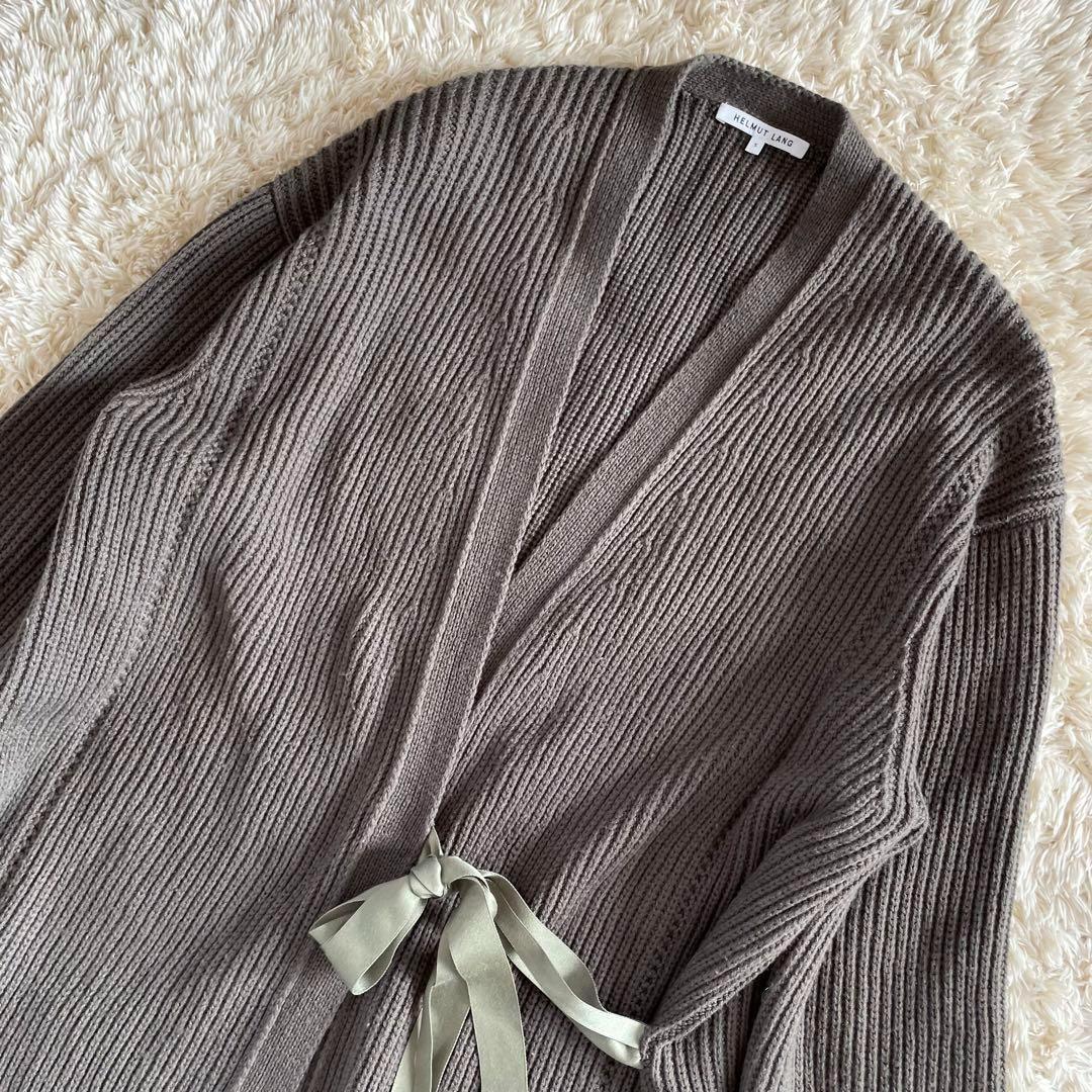 HELMUT LANG ヘルムートラング ニット カーディガン ロング カシミヤ