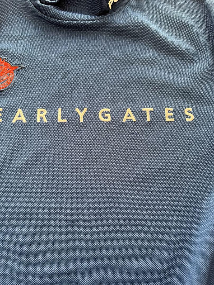 新品タグ付　PEARLY GATES　ブラックウォッチ　モックネックシャツ 新品タグ付 PEARLY GATES ブラックウォッチ モックネックシャツ