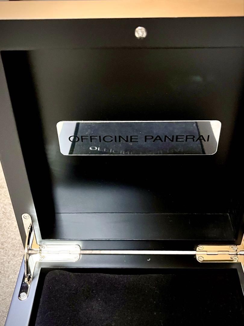 パネライ時計ボックスpanerai ショッピングバック・歴史本付き