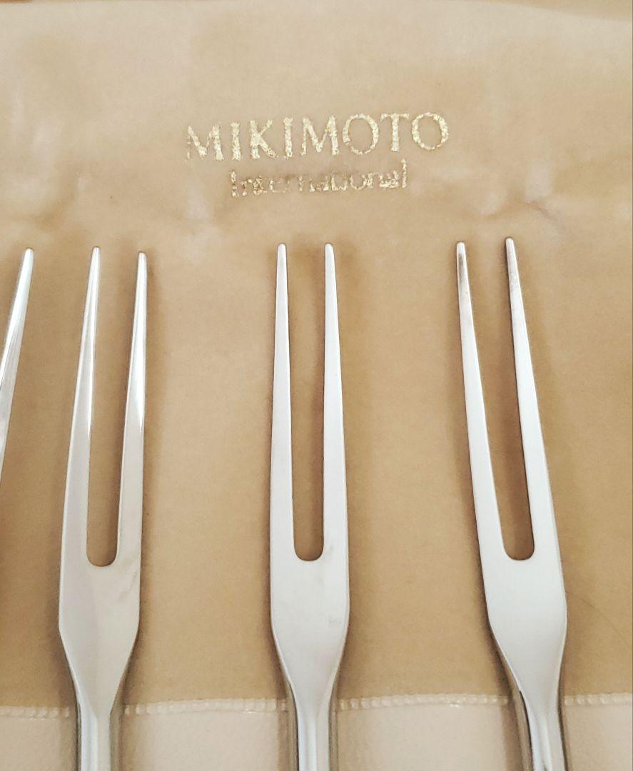 ミキモトデザートフォークMIKIMOTO5本セット