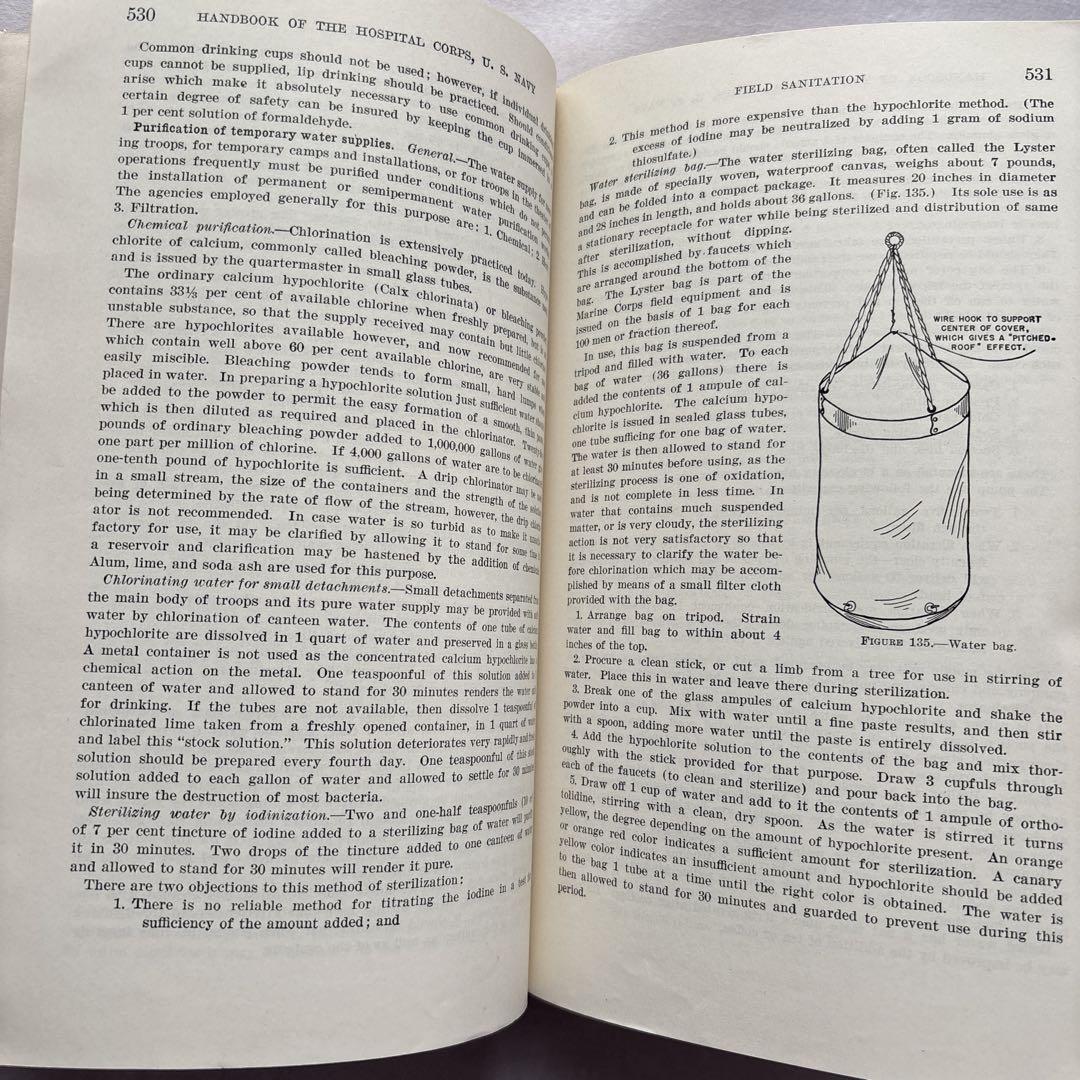 【洋書・古書】アメリカ海軍病院部隊ハンドブック 1939年 医学 衛生兵 洋書・古書】アメリカ海軍病院部隊ハンドブック 1939年 医学 衛生兵