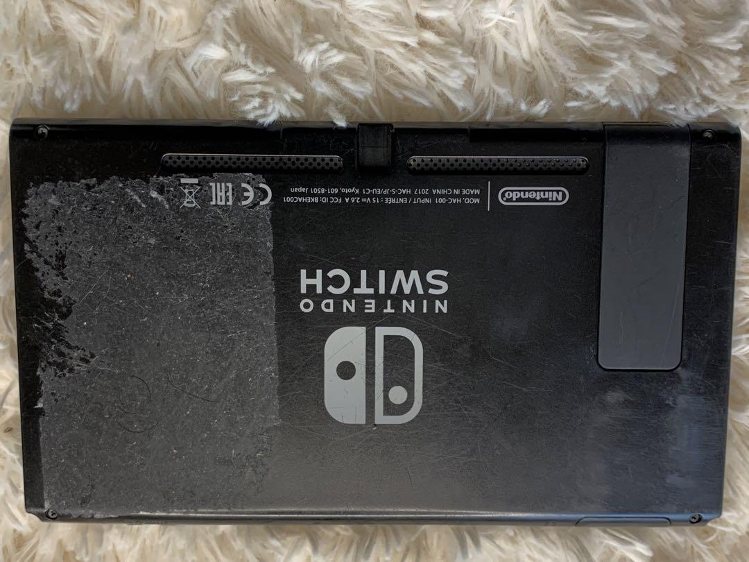 【ジャンク】Nintendo Switch 本体 ブラック