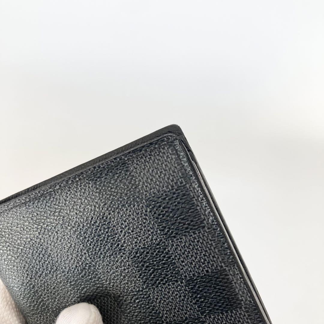 【美品】ルイヴィトン☆ ダミエ ポルトフォイユ マルコ 二つ折り 財布