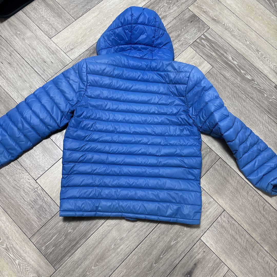 Patagonia ダウンジャケット XL 青 patagonia フード付きダウンジャケット XL 青安価