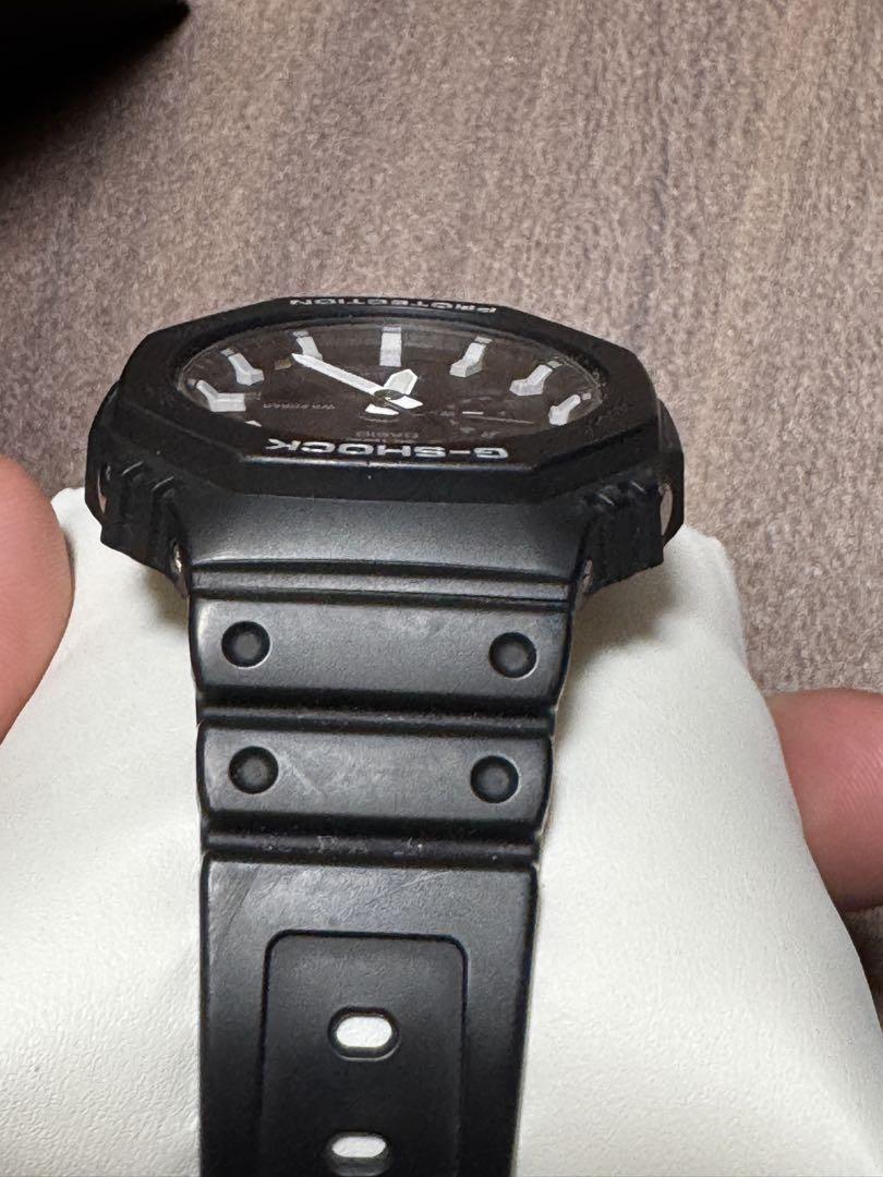 G-shock カーボンコアガード オクタゴンべゼル GA-2100-1AJF