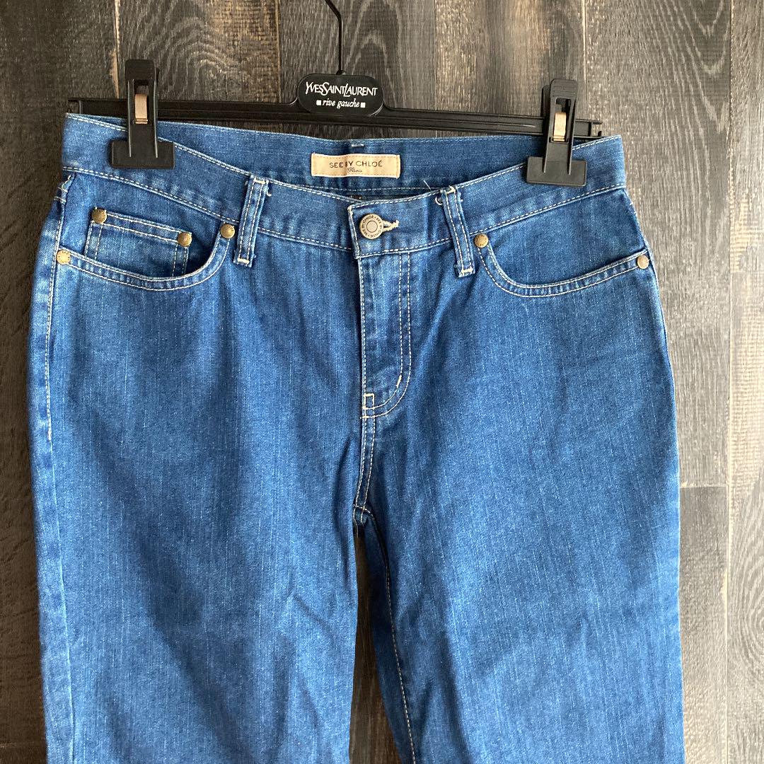 正規品シーバイクロエ Chloe デニム 28インチ ジーンズ ワイドデニム - メルカリ 正規品シーバイクロエ Chloe デニム 28インチ ジーンズ ワイドデニム - メルカリ