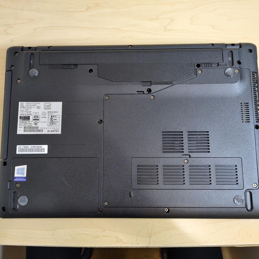 富士通【SSD256GB】【Core i3】【メモリ16GB】M625 富士通【SSD256GB】【Core i3】【メモリ16GB】M625