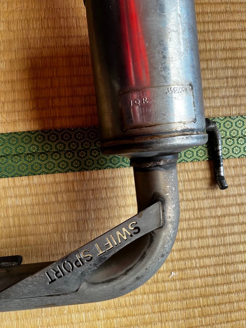 Zc32sスイフトスポーツマフラーリア中間セット Zc32sスイフトスポーツマフラーリア中間セット