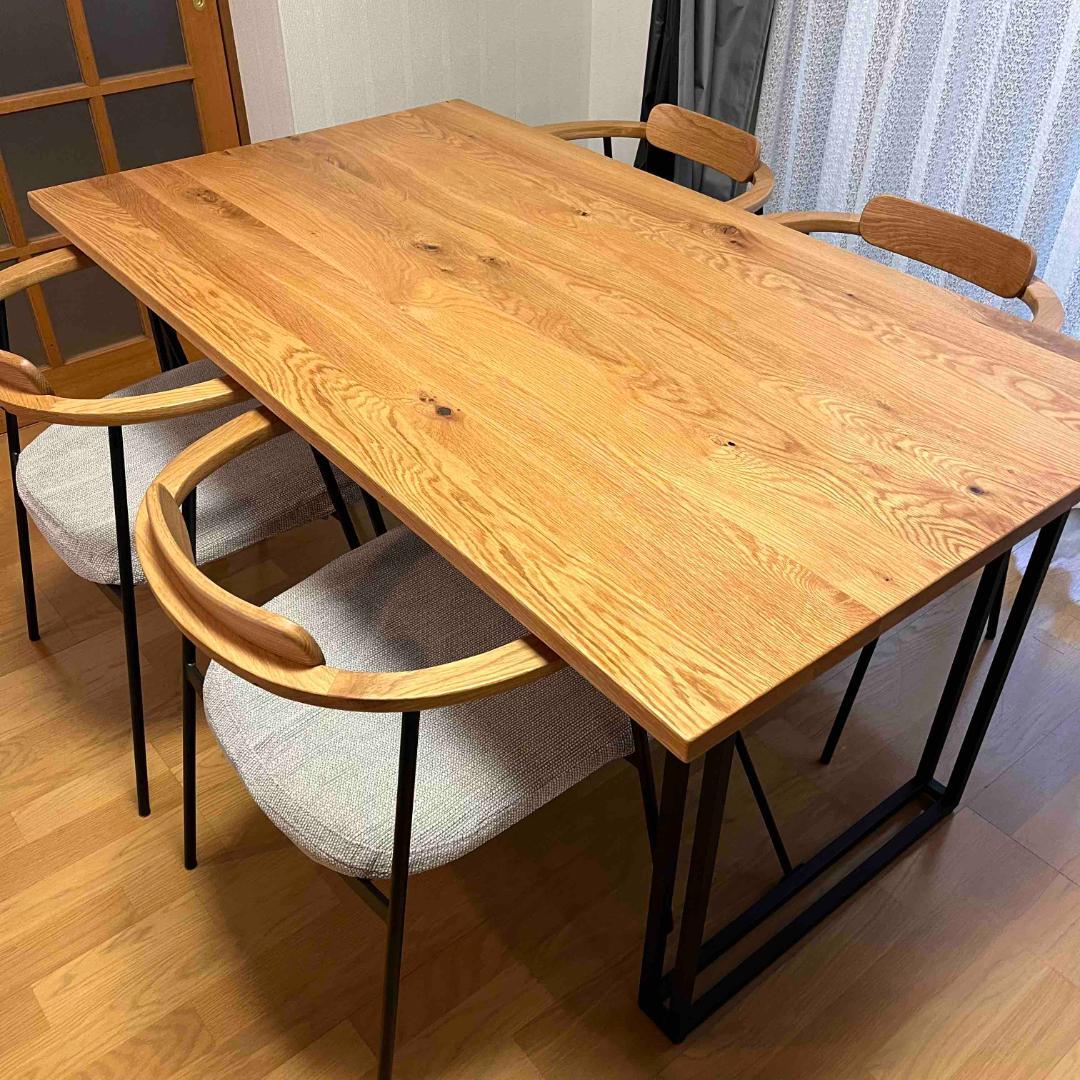 【新品】 NDstyle ダイニングテーブル / チェア4脚 総額19万円