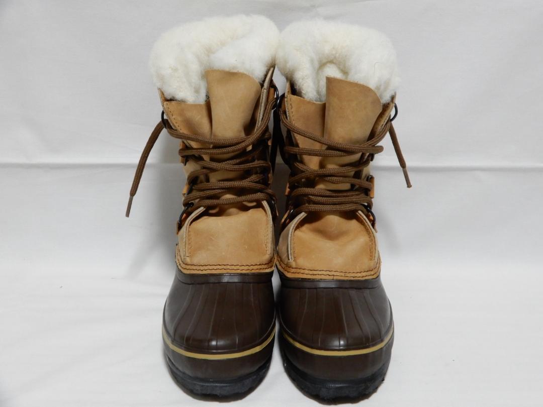 70's　カナダ製　SOREL　アルパイン　スノーブーツ　24㎝　試用程度美品