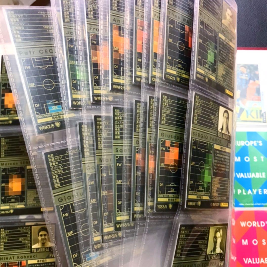 WCCF 08-09 公式バインダー付き フルコンプセット