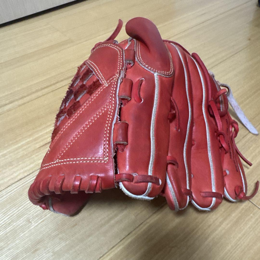 SSK右投げ投手用グローブ（赤）