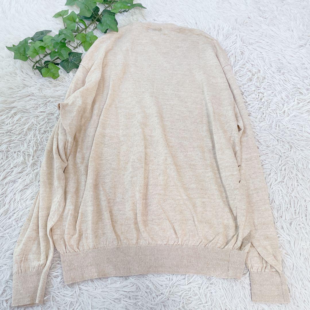 激安ブランド 美品 メガチェック柄サマー リネン100% バーバリーロンドン トップス