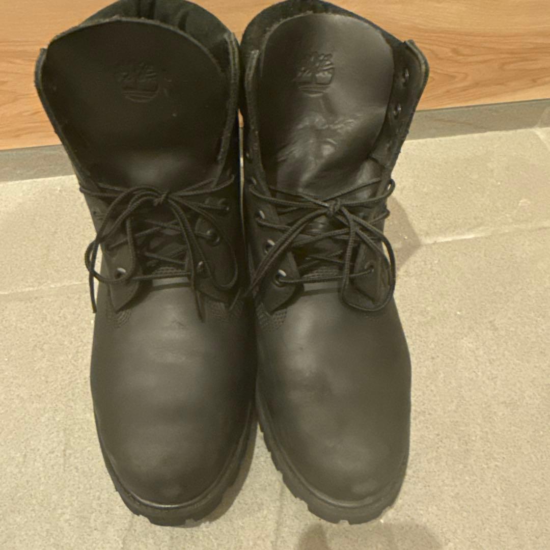 ティンバーランド ブラックブーツ27.5cm Timberland