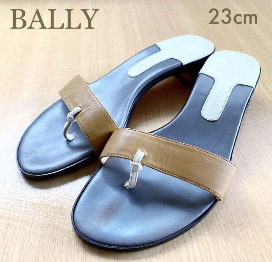 BALLY バリー 脚が綺麗に見える! サンダル 23cm fkip.unmul.ac.id