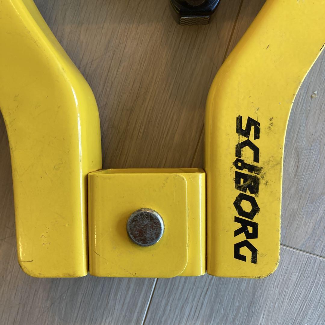 SCIBORG® 2000M タイヤロック自動車盗難防止装置