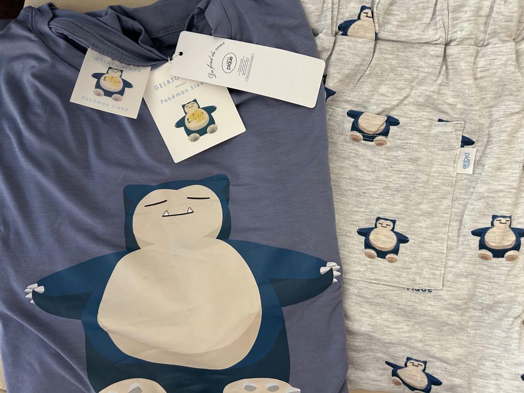 新品】タグ付きプルオーバー&ロングパンツセットカビゴン