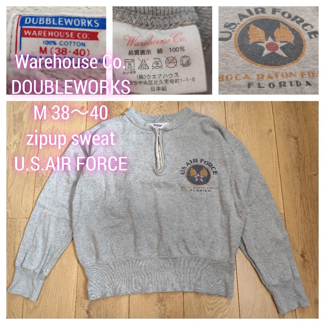 WAREHOUSE M U.S.AIR FORCE ミリタリー 染み込みプリント