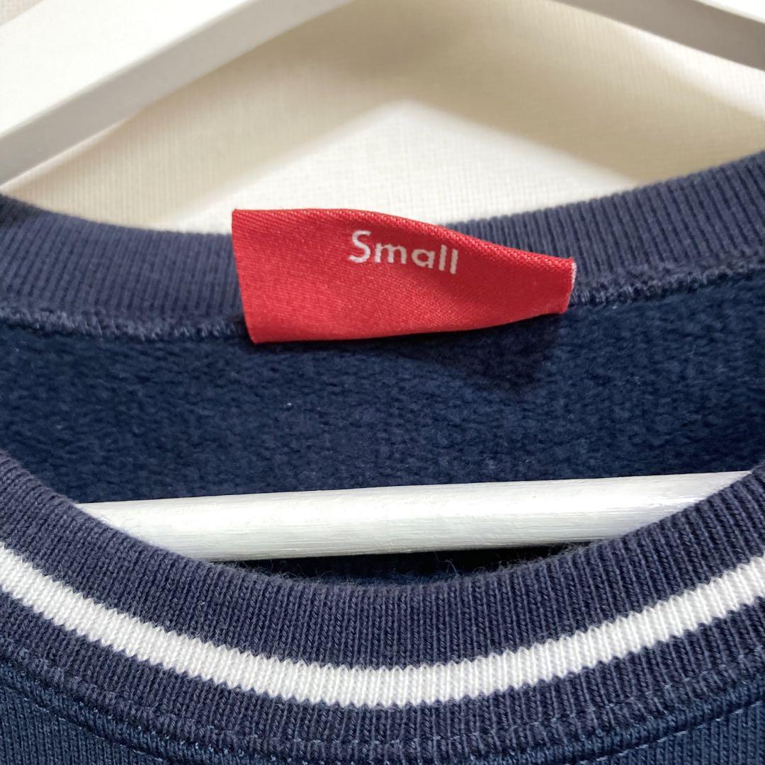 19 Supreme Piping Crewneck Sweat 刺繍パイピング