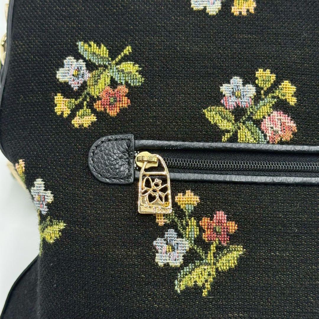 美品 Think Bee シンクビー バッグ ハンド 刺繍 フラワー - メルカリ