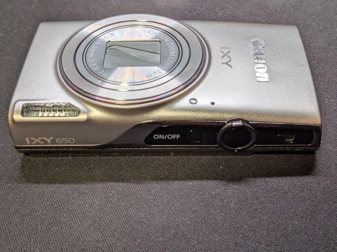 【のん】Canon IXY 650 コンパクトデジタルカメラ 充電器付き