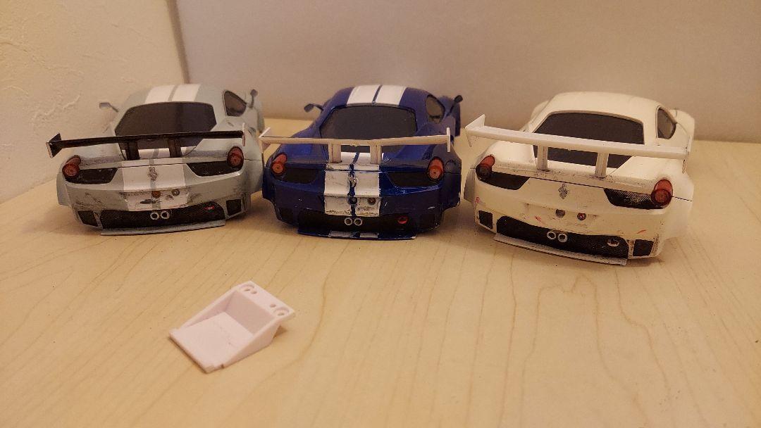 ミニッツボディーFerrari458×3