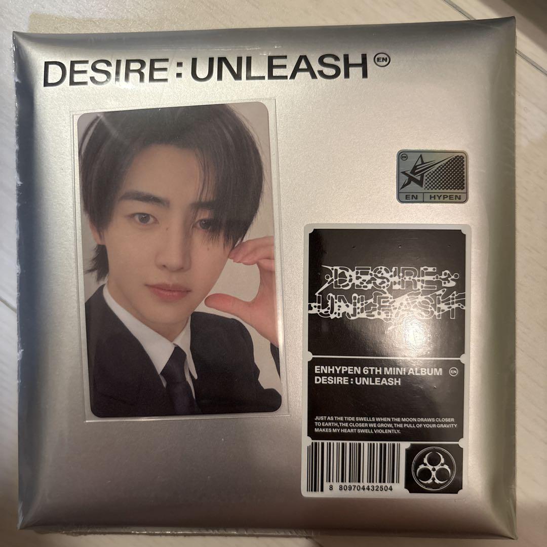 enhypen desire unleash もしもしカード ソンフン ENHYPEN DESIRE：UNLEASH ソンフン - メルカリ