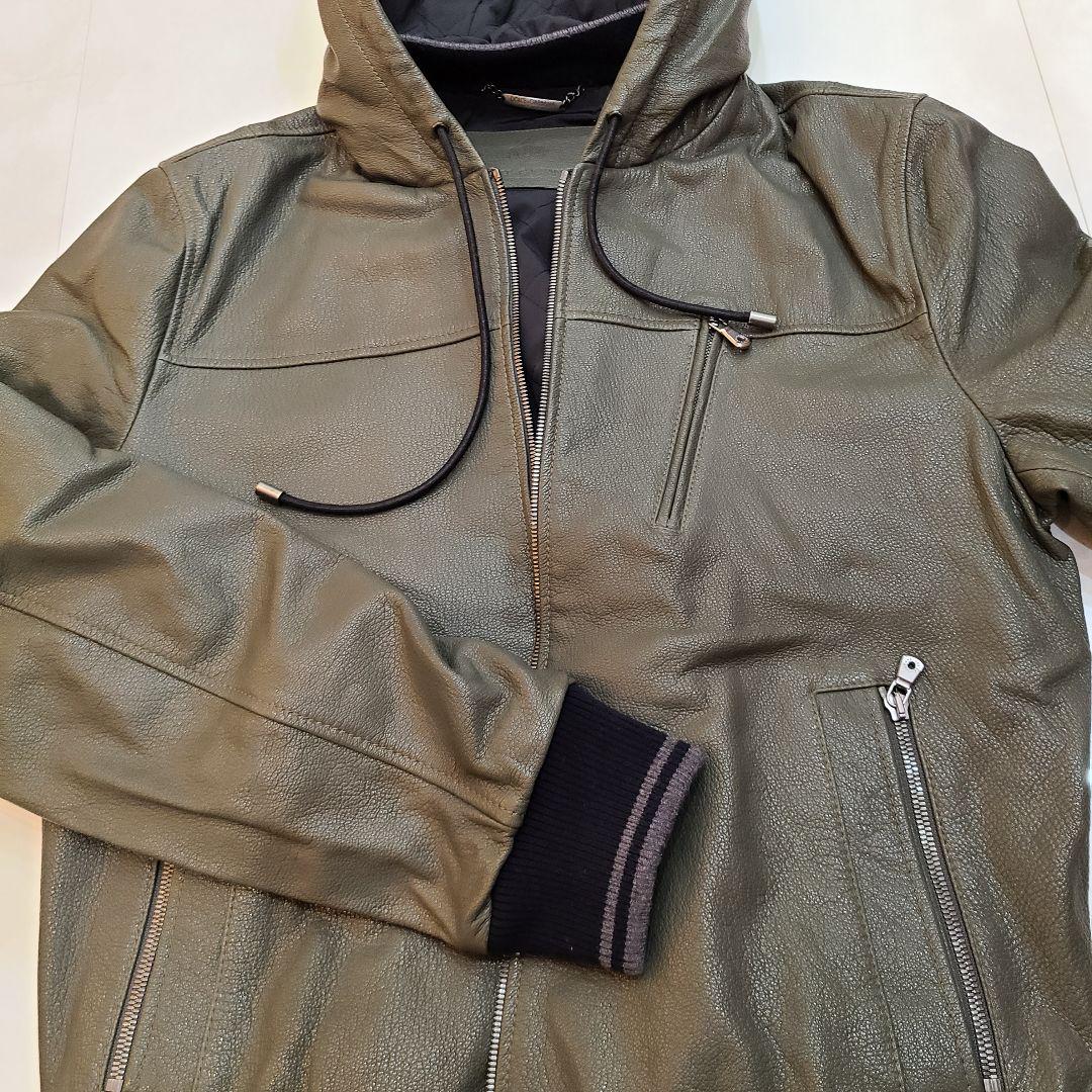 までの㊰ 新品 レザージャケット P39yx-m49327666899 DOLCE&GABBANA ガッバーナ