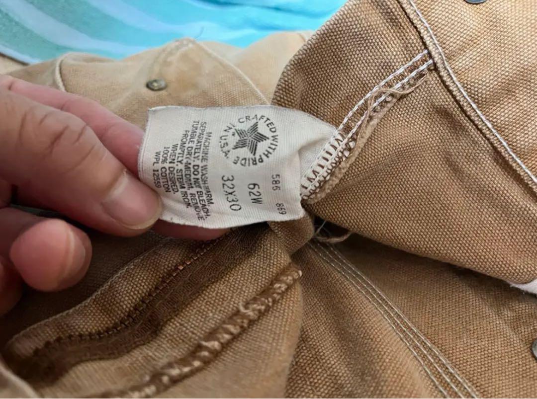 Carhartt ペインターパンツ ダブルニー ユニオンチケット
