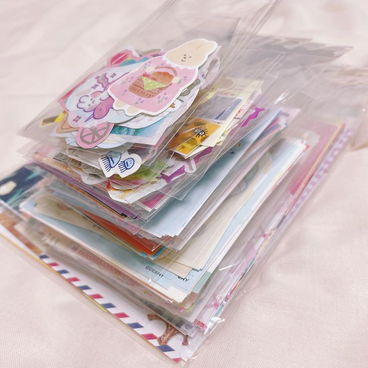 800枚☆個人作家さん バラメモ メモ帳 大量 まとめ売り コラージュ