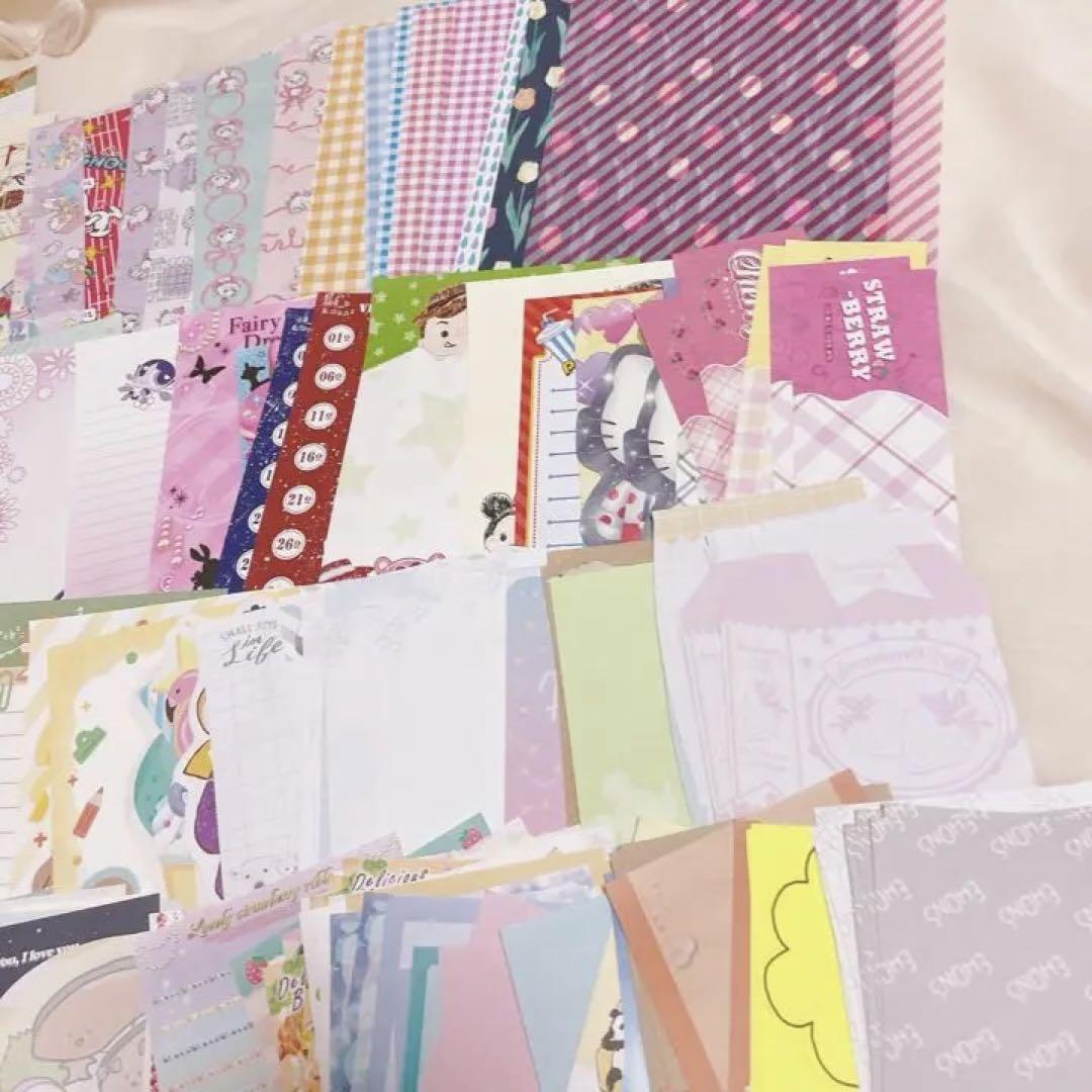 800枚☆個人作家さん バラメモ メモ帳 大量 まとめ売り コラージュ