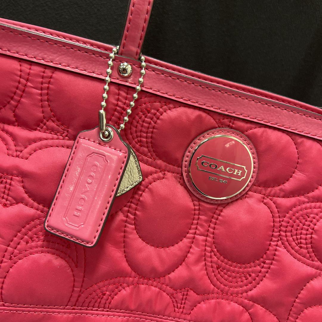 NEW新品 COACH F17668 ピンク mKghk-m49333064194 コーチ トートバッグ 格安豊富な