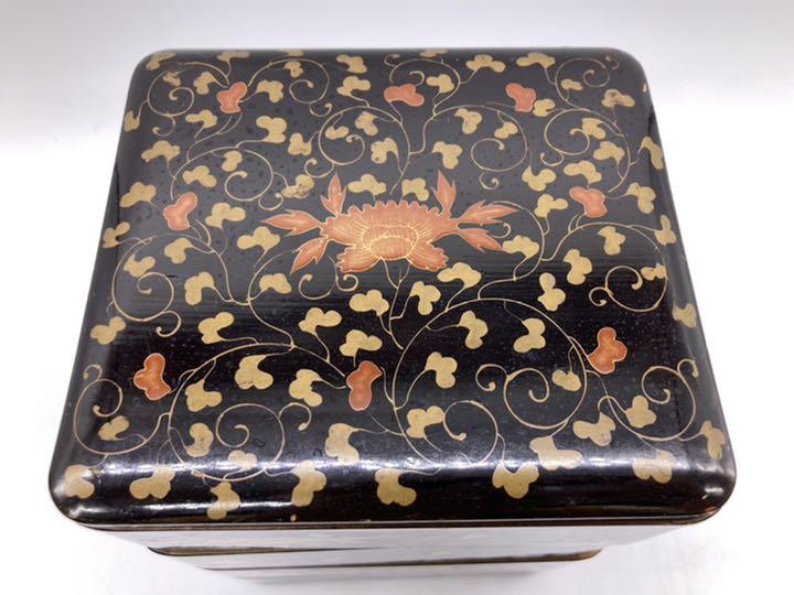 赤字超特価SALE 蒔絵重箱 現状渡し 23OD9-m49333495504 新作2022