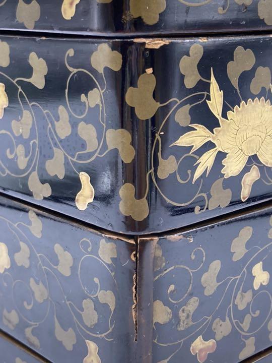赤字超特価SALE 蒔絵重箱 現状渡し 23OD9-m49333495504 新作2022