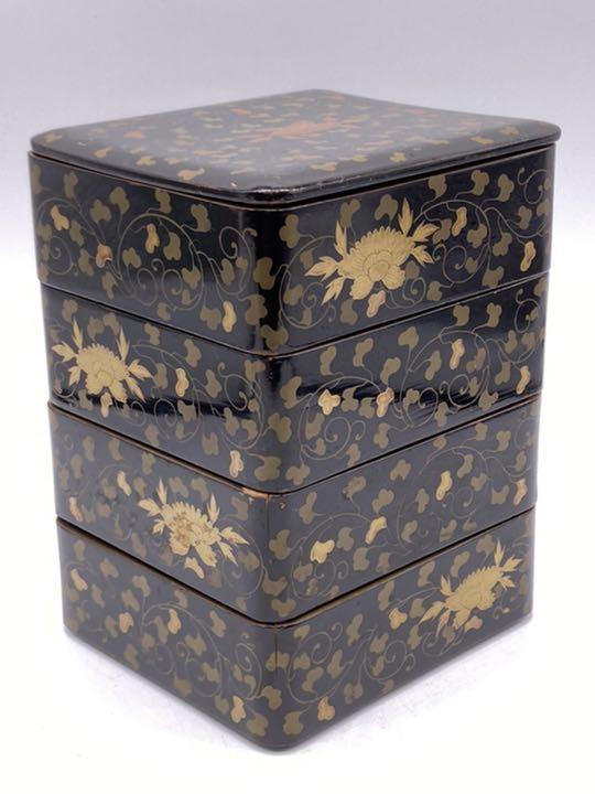 赤字超特価SALE 蒔絵重箱 現状渡し 23OD9-m49333495504 新作2022