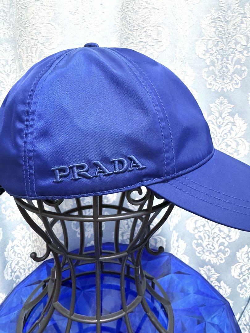 PRADAプラダ☆正規品ベースボールキャップ美品 - メルカリ