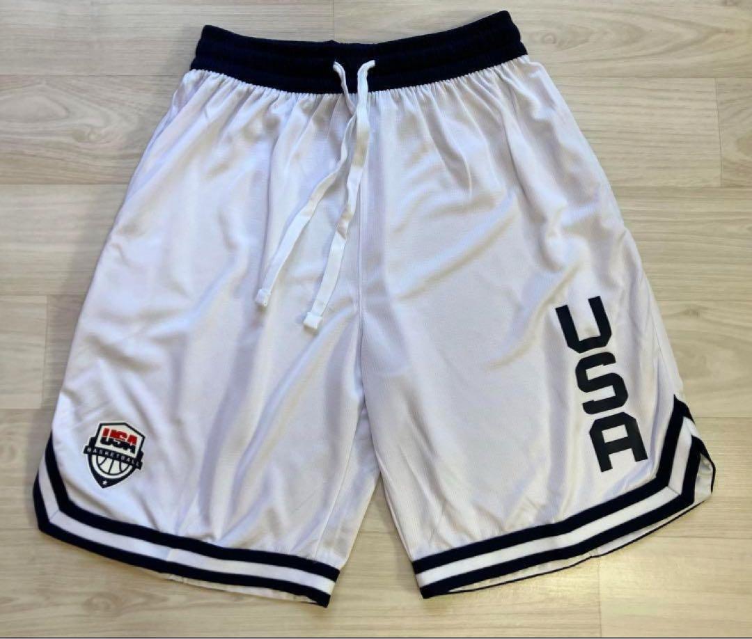XL2枚セット新品 バスケ USA代表　バスパン　ショーツ NBA ユニフォーム