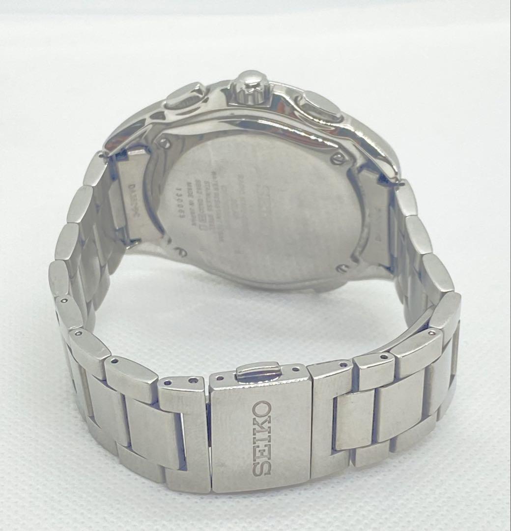 SEIKO 電波ソーラー ブライツ クロノグラフ 8B82-0AG0