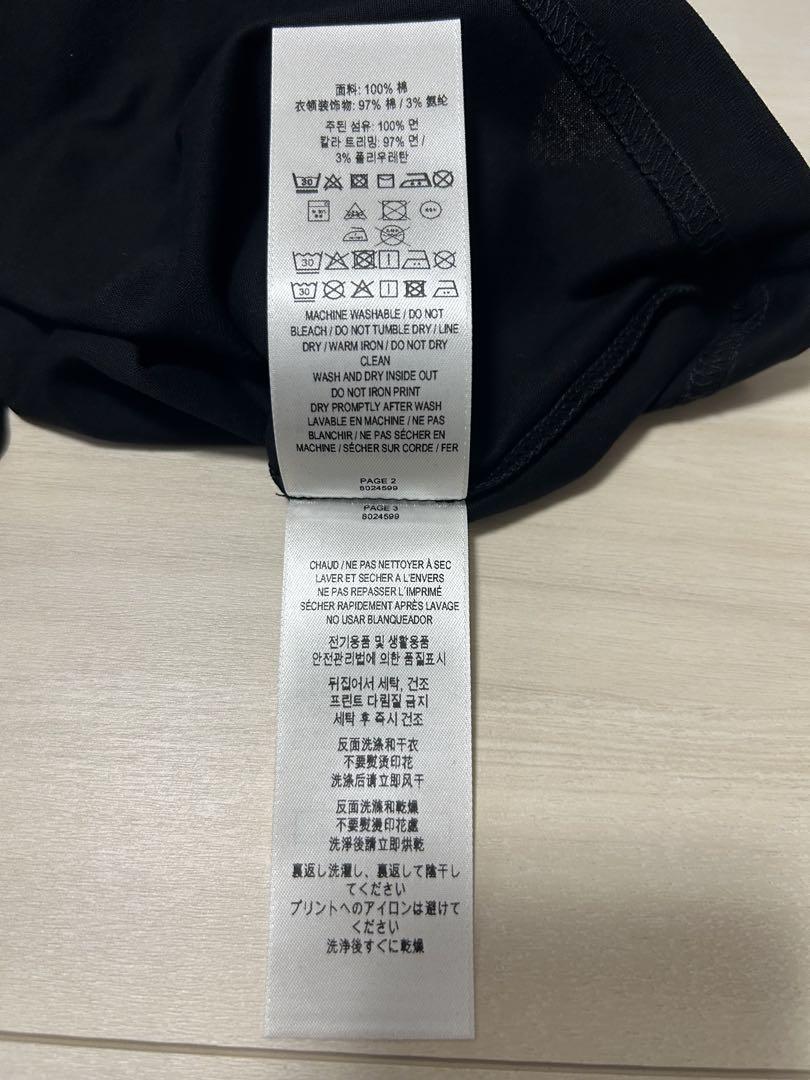 バーバリー BURBERRY TB ロゴ ロンT 黒 ブラック S 新品未使用