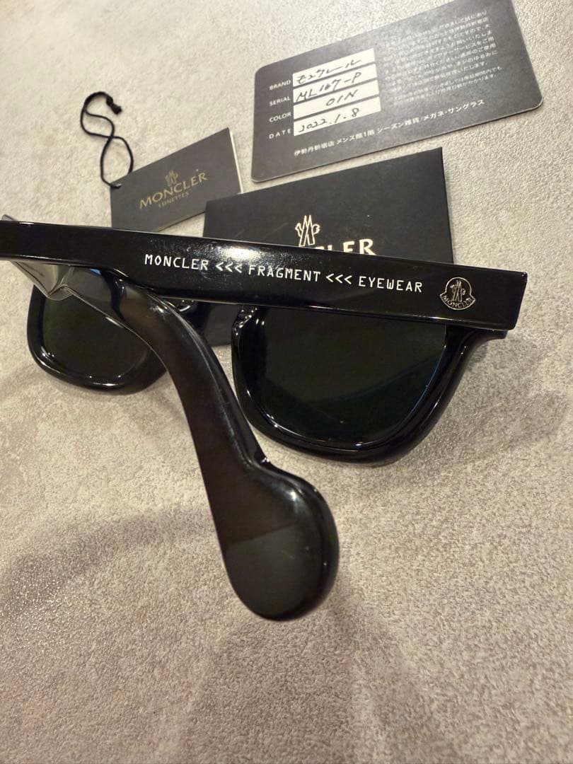 MONCLER×FRAGMENTサングラス ML0167-P MONCLER×FRAGMENTサングラス ML0167-P